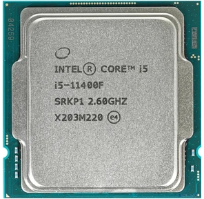 Intel Socket 1200 Core I5-11400F  (2.60GHz / 12Mb) tray   (without graphics)