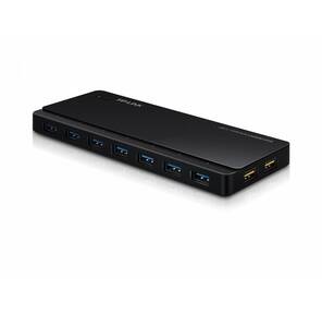 TP-Link UH720 Концентратор,  7 портов USB 3.0 Hub with 2 power charge ports  (2.4A Max),  Desktop,  a 12V / 4A Power Adapter included