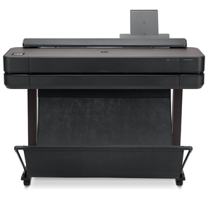 Широкоформатный принтер HP DesignJet T650 Printer  (36", 4color, 2400x1200dpi, 1Gb,  25spp (A1), USB / GigEth / Wi-Fi, stand, media bin, rollfeed, sheetfeed, tray50 (A3 / A4),  autocutter, GL / 2, RTL, 2y warr,  repl. 5ZY62A)