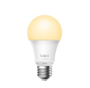 TP-Link Tapo L510E Smart WiFi Bulb,  A60 size,  E27 base,  8.7W,  2700K warm white, 800 lumens brightness and dimmable,  802.11b / g / n 2.4G WiFi connection