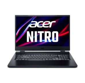 Acer Nitro 5 AN517-55-56DM 17.3" (1920x1080) / Intel Core i5 12500H (3.3Ghz) / 8192Mb / 512SSDGb / noDVD / Ext:nVidia GeForce RTX3050Ti (4096Mb) / Cam / BT / WiFi / war 1y / 3kg / Black / noOS + EN kbd