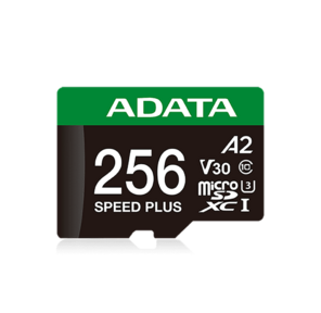 Флеш карта microSD A-DATA 256GB microSDXC Class 10 UHS-I U3 V30 A2 180 / 160 MB / s  (SD адаптер)