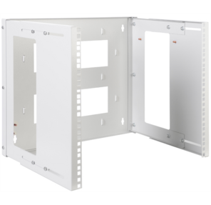 Кронштейн телекоммуникационный настенный 12U,  регулируемая глубина 300...450 мм