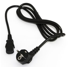 Hyperline PWC-IEC13-SHM-1.0-BK Кабель питания компьютера  (Shucko+C13)  (3x0.75),  1.0м