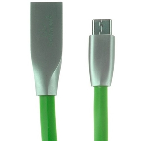 Cablexpert Кабель USB 2.0 CC-G-USBC01Gn-1M AM / Type-C,  серия Gold,  длина 1м,  зеленый,  блистер