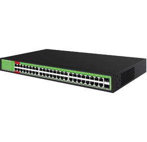 Коммутатор Digma DSP248G-2S-R800 DSP248G-2S-R800 V1  (L2) 48x1Гбит / с 2SFP 48PoE 48PoE+ 4PoE++ 800W неуправляемый