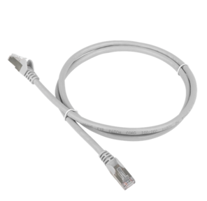 Кабель Patch cord Lanmaster TWT-45-45-7.0 / S-GY 7м FTP Cat 5e Grey