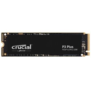 Crucial SSD P3 Plus,  2000GB,  M.2 (22x80mm),  NVMe,  PCIe 3.0 x4,  QLC,  R / W 5000 / 4200MB / s,  IOPs н.д. / н.д.,  TBW 440,  DWPD 0.1  (12 мес.)