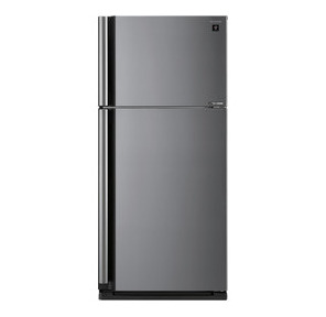 Холодильник Sharp 185 см. No Frost. A+ Серебристый.