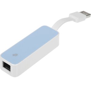 TP-Link UE200 USB 2.0 to Fast Ethernet Network Adapter,  1 USB 2.0 connector,  1 10 / 100Mbps Ethernet port