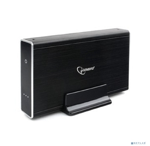 Gembird EE3-U3S-80 Внешний корпус 2.5" чёрный,  USB 3.0,  SATA,  HDD / SSD,  до 2 Тб,  алюминий