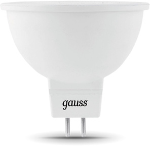 GAUSS 201505205 Светодиодная лампа LED MR16 GU5.3 5W 12V 530lm 4100K 1 / 10 / 100