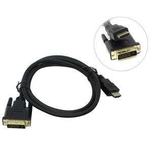 Exegate EX284907RUS Кабель HDMI-DVI ExeGate EX-CC-HDMIM-DVIM-3.0  (19M / 25M,  dual link,  3м,  2 фильтра,  позолоченные контакты)