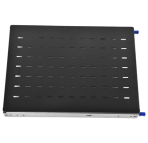 ЦМО Полка усиленная с телескопическими направляющими грузоподъёмностью 150 кг глубина 620 мм чёрный