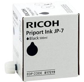 Краска Ricoh Priport JP-750 Inc  (фл, 500 мл)  (o) JP-7 / CPI-10 Black