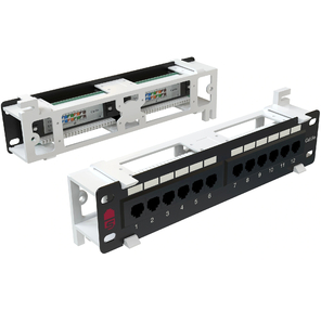 Патч-панель Sysmatrix PP WL01U.S125EU.N 10" 1U 12xRJ45 кат.5E