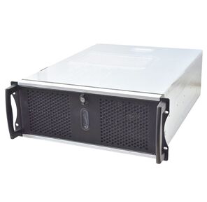 Корпус Chenbro RM41300H12*13729 For Tesla GPU MB 12"x13",  3x5.25"+2x3" +4 Internal 3.5,  120mm FAN,  wo PSU,  w /  Front Door