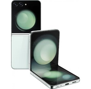 Смартфон Samsung SM-F731B Galaxy Z Flip 5 5G 512Gb 8Gb мятный раскладной 3G 4G 1Sim 6.7" 1080x2640 Android 13 12Mpix 802.11 a / b / g / n / ac / ax NFC GPS GSM900 / 1800 GSM1900 TouchSc Protect