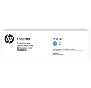Тонер Картридж HP CC531AC голубой LJ CP2025 / CM2320 2800 в технологической упаковке