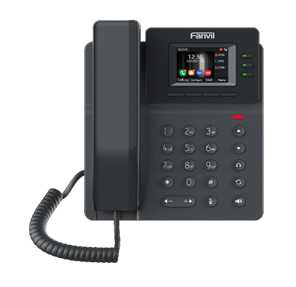 Fanvil V60P Enterprise Phone320X240 2.4" Color-screen6-Party Local ConferenceHD voice             4 SIP lines6 DSS keyOpus+IPV6 .   PSU