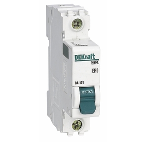 Schneider-electric 11058DEK Авт. выкл. 1Р 40А х-ка C ВА-101 4, 5кА DEKraft