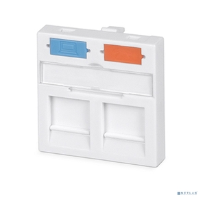 CABEUS FP-45-2M ВСТАВКА 45X45  (MOSAIC) ДЛЯ 2 МОДУЛЕЙ ФОРМАТА KEYSTONE JACK