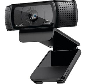Веб-камера Logitech HD Pro Webcam C920 960-001055 / 960-000998
{ USB 2.0,  1920*1080,  2Mpix foto,  Mic,  Black}