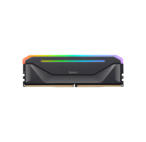 Apacer  DDR5  16GB  6000MHz DIMM NOX RGB Black Gaming Memory CL38 1.35V  (Retail) 2048*8  Heat Sink  (Retail) 3 years  (AH5U16G60C622NBAA-1)