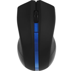 Мышь Oklick 615MW черный / синий оптическая  (1000dpi) беспроводная USB  (2but)