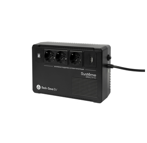 Systeme Electriс BVSE400RS Back-Save,  400VA / 240W,  230V,  Line-Interactive,  AVR,  3xSchuko,  USB charge (type A),  USB