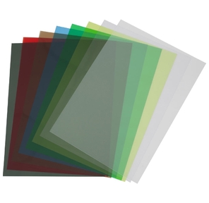 Обложки для переплета пластик A4  (0.3 мм) прозрачные 100 шт,  ГЕЛЕОС [PCA4-300]