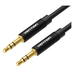Кабель Vention аудио Jack 3, 5 mm M / Jack 3, 5 mm M  - 0.5м Черный
