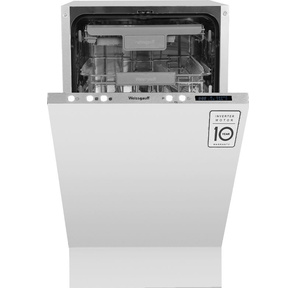 Посудомоечная машина Weissgauff BDW 4573 D узкая белый