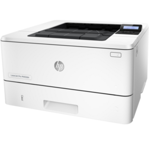 Принтер HP LaserJet Pro M402dne A4,  1200dpi,  38ppm,  256Mb,  2tray 100+250,  Duplex,  USB2.0  /  GigEth,  PS3 em.,  ePrint,  AirPrint,  1y warr,  cartridge 3100,  repl. CF399A