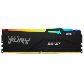 Оперативная память Kingston 32GB 6400MT / s DDR5 CL32 DIMM FURY Beast RGB EXPO