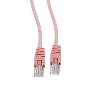 Патч-корд UTP Cablexpert кат.5e,  2м,  литой,  многожильный  (розовый)