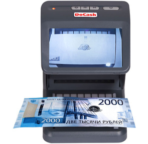 Детектор банкнот DoCash Mini Combo 11729 просмотровый мультивалюта