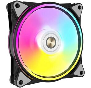 Вентилятор в корпус Alseye HALO PRO B FAN 120mm,  hydraulic, 800~2100rpm,  max 51.87CFM,  max 26dBA,  ARGB. PWM,  Black,  RTL