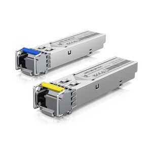 Ubiquiti UACC-OM-SM-1G-S-2  (UF-SM-1G-S) - U Fiber,  Single-Mode Module,  1G,  BiDi,  2-Pack