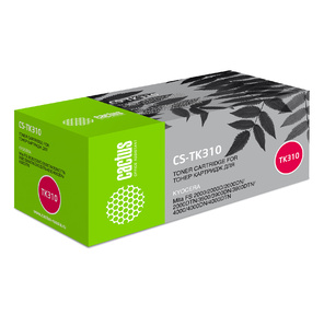 Cactus CS-TK310 Тонер Картридж черный для Kyocera Mita FS 2000 / 2000D / 2000DN / 2000DTN / 3900 / 3900DN / 3900DTN / 4000  (12000стр.)