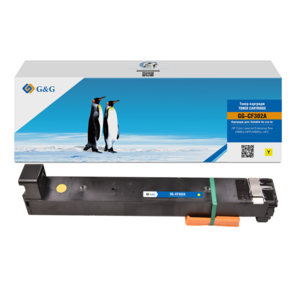 Картридж MPS Cartridge G&G 827A для HP CLJ flow M880,  с чипом  (32 000стр.),  желтый  (аналог CF302A)