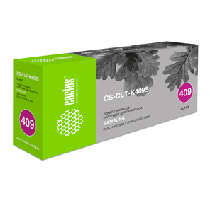 Cactus CS-CLT-K409S Тонер Картридж черный для Samsung CLP-310 / 315 / CLX-3170 / 3175 / 3175FN  (1500стр.)