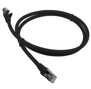 Патч-корд LANMASTER LSZH FTP кат.6A,  3.0 м,  черный