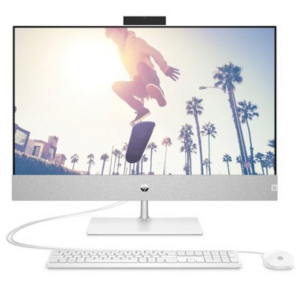 HP Pavilion I 27-ca1047ci NT 27" FHD (1920x1080) Core i5-12400T,  8GB DDR4 3200 ,  SSD 512Gb,  Intel Internal graphics,  kbd&mouse wired,  5MP Webcam,  White, FreeDOS,  1Y Wty