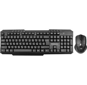 Беспроводная клавиатура / мышь JAKARTA C-805 RU BLACK 45805 DEFENDER