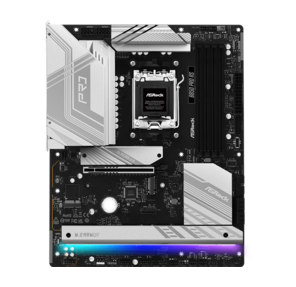 Материнская плата ASROCK B850 PRO RS ,  AM5,  B850,  4*DDR5,  4*SATA,  4*M.2,  6*USB 2.0,  4*USB 3.2,  2*Type-C,  2*PCIx16,  1*M.2  (Key E),  HDMI,  ATX