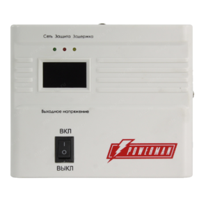 Stabilizer POWERMAN AVS 1000A,  step-type regulator,  1000 VA  /  550W,  160-260V,  the maximum input current 7A,  1 euro socket,  IP-20,   190mm x 150mm x 130mm,  2.87 kg.