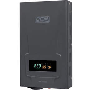 Стабилизатор напряжения Powercom WM-1000VA 800Вт 1000ВА графитовый