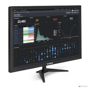 LCD ExeGate 27" EB2700A черный {VA 1920x1080 75Hz 8ms 16:9 200cd 3000:1 178 / 178 D-Sub HDMI VESA регулировка накл} [EX297312RUS]