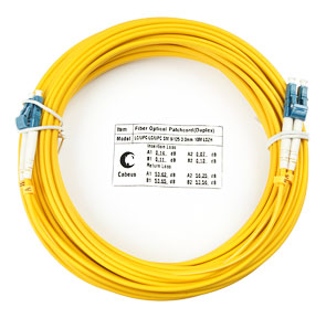 Cabeus FOP (d)-9-LC-LC-10m Шнур оптический duplex LC-LC 9 / 125 sm 10м LSZH